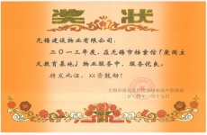 2013年度无锡市档案馆（爱国主义<font color=